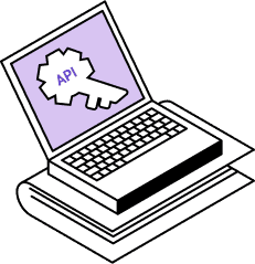API Key Illustration