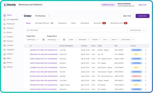 Sistem Manajemen Gudang (WMS)