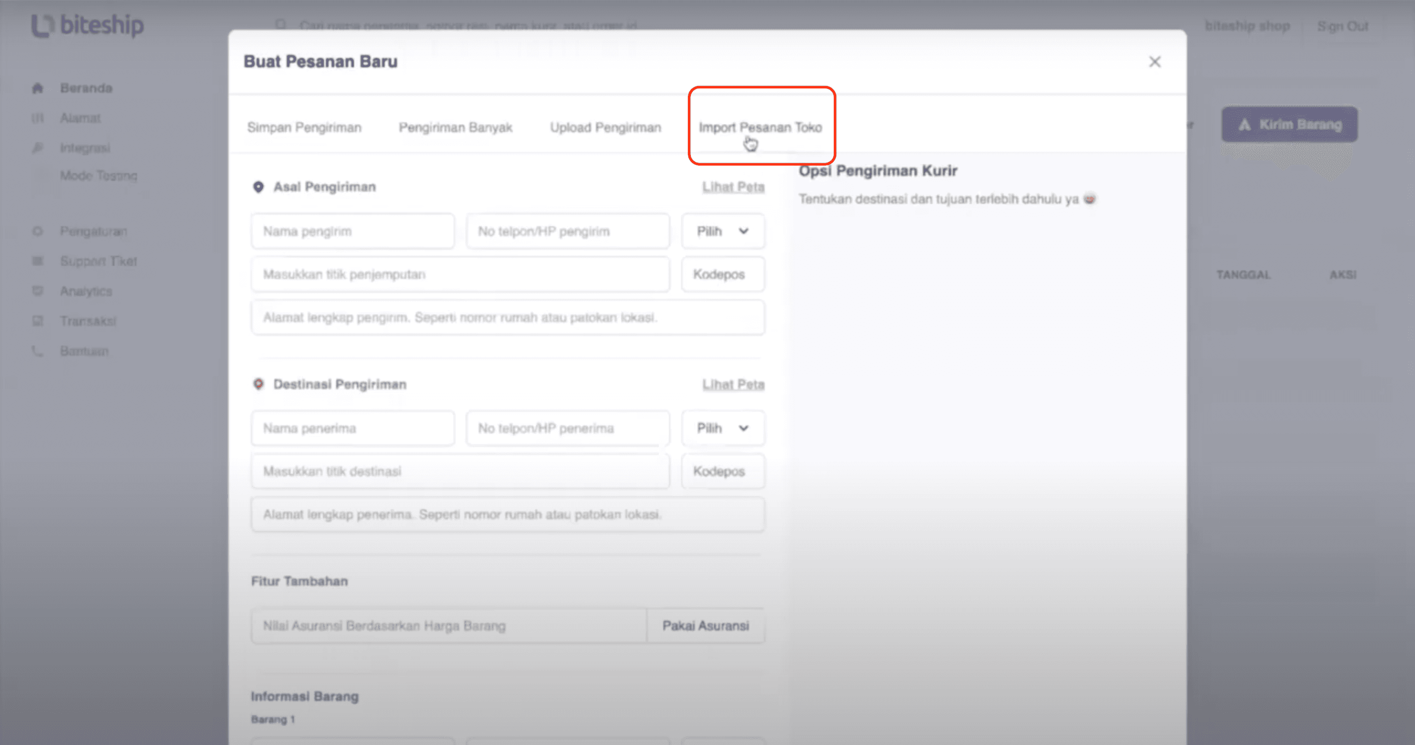 Cara Install Plugin Pengiriman dan Cek Ongkir di Shopify