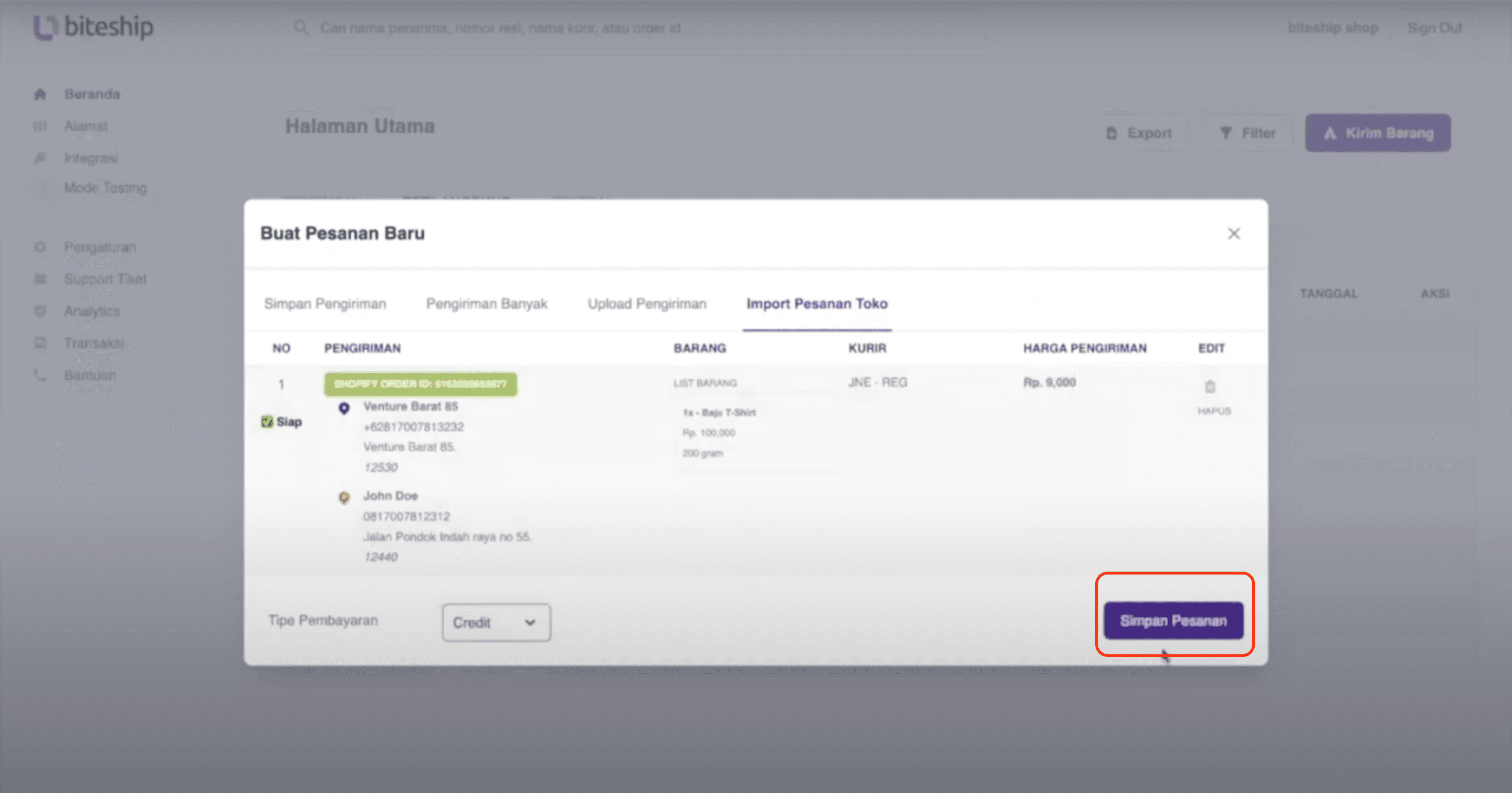 Cara Install Plugin Pengiriman dan Cek Ongkir di Shopify